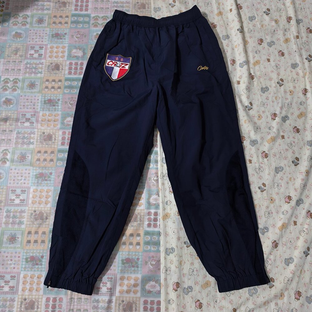 Corteiz Navy Blue Trousers